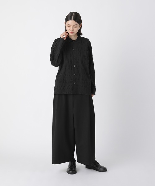 Plantation（プランテーション） ブラウス シャツ シュリンクブロード