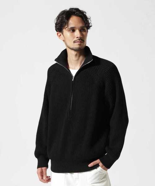 セーター ニット Toironier/トワロニエ/Half Zip Knit メンズ | Toironier | 19