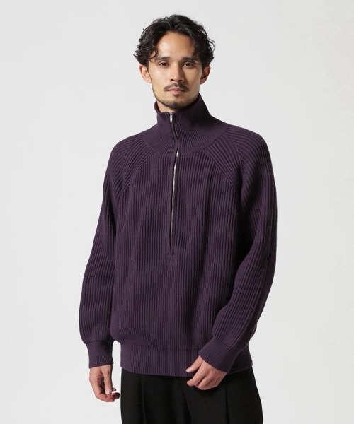 セーター ニット Toironier/トワロニエ/Half Zip Knit メンズ | Toironier | 22