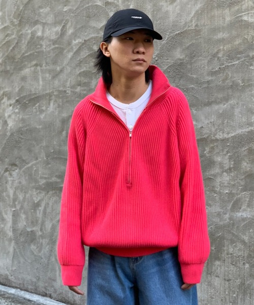セーター ニット Toironier/トワロニエ/Half Zip Knit メンズ | Toironier | 02