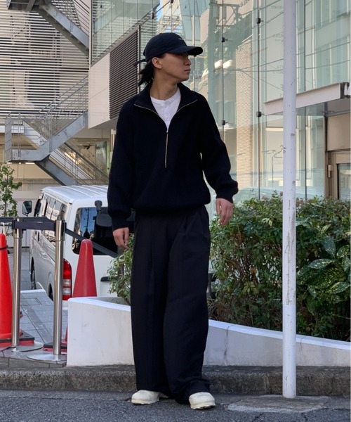 セーター ニット Toironier/トワロニエ/Half Zip Knit メンズ | Toironier | 03