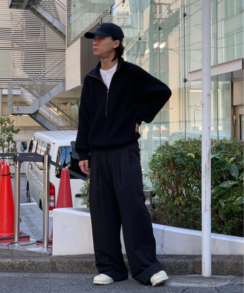 セーター ニット Toironier/トワロニエ/Half Zip Knit メンズ | Toironier | 04