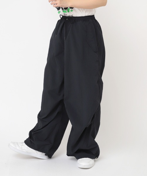 パンツ r RNA パンツ R4173 ナイロンイージーBIGパンツ レディース