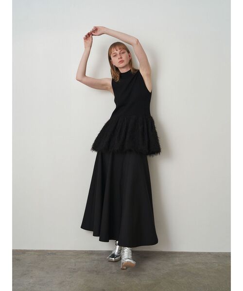 りほ！elendeek ペプラムドッキングニット ELENDEEK ニット セーター ペプラムドッキングニット レディース