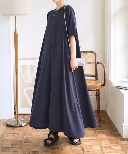 KOBE LETTUCE（神戸レタス） ワンピース 選べる4type 接触冷感×シワ