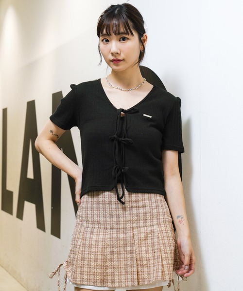 カーディガン MAGPIE ROBIN／リボン カーディガンセット レディース