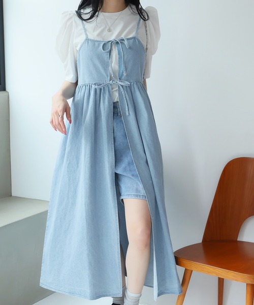 Girly Doll（ガーリードール） ワンピース 2WAYリボンキャミワンピース