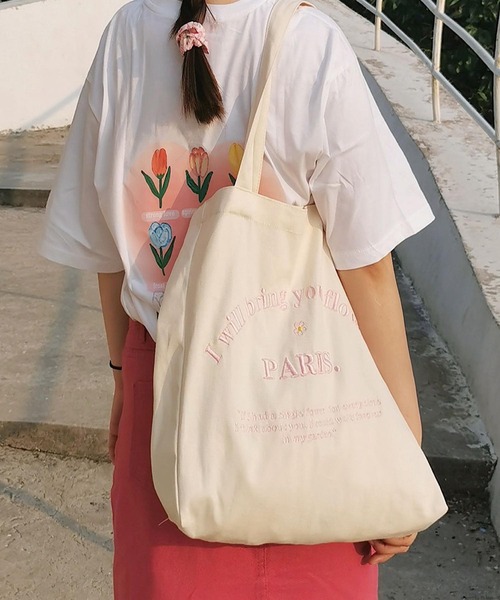 TONE SELECT GOODS トートバッグ Liaa/ロゴ刺繍 トートバッグ A18380