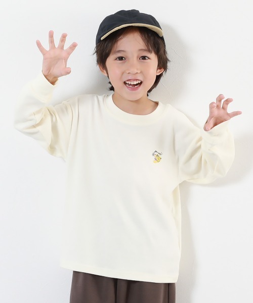 devirock（デビロック） tシャツ もちもちストレッチ ワンポイント刺繍 