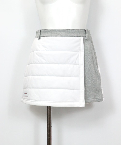 新品未使用アルチビオ 保温発熱スカート風ショートパンツ 36 白 archivio（アルチビオ） パンツ 「LADIES」保温発熱スカート風ショート