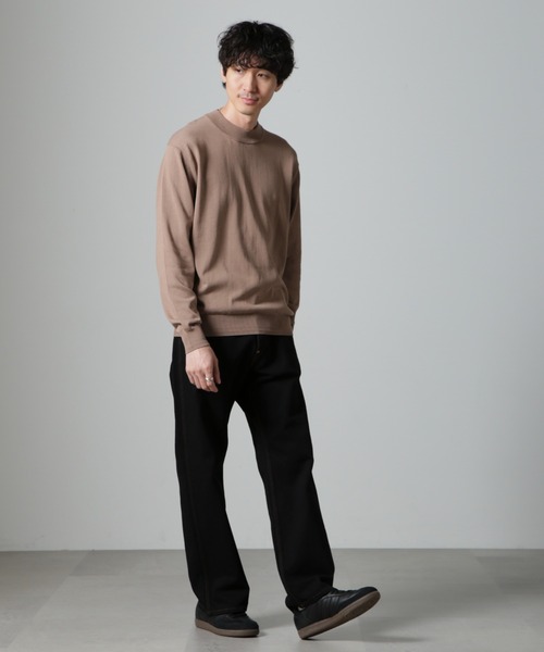 NANO universe（ナノ・ユニバース） セーター ニット SOLOTEX(R)14G