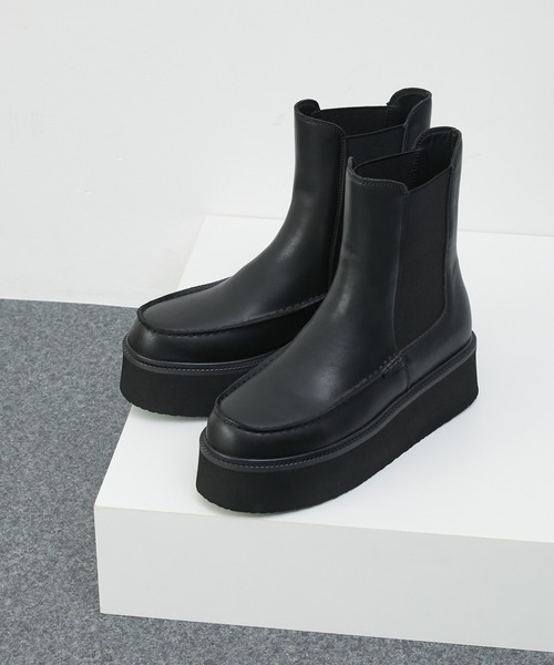 LE CERCLE par rope' ブーツ 「VELETTO(ベレット)」厚底ショート
