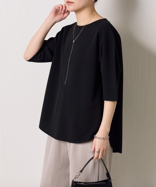 COLLAGE GALLARDAGALANTE tシャツ ジョーゼット半袖T/WEB限定