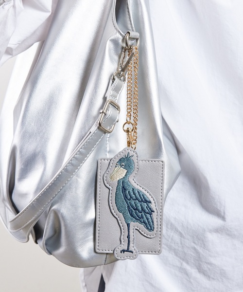 flapper_bags パスケース FLAPPER フラッパー：アニマル刺繍パスケース