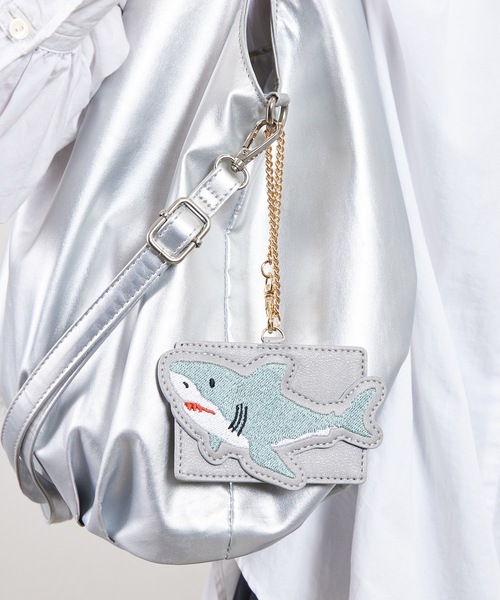 flapper_bags パスケース FLAPPER フラッパー：アニマル刺繍パスケース