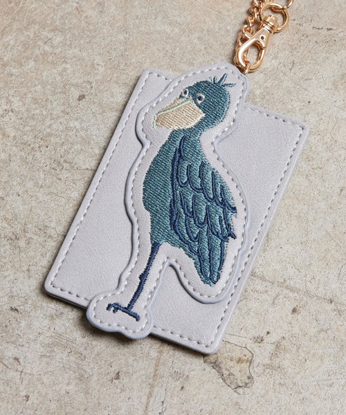 flapper_bags パスケース FLAPPER フラッパー：アニマル刺繍パスケース