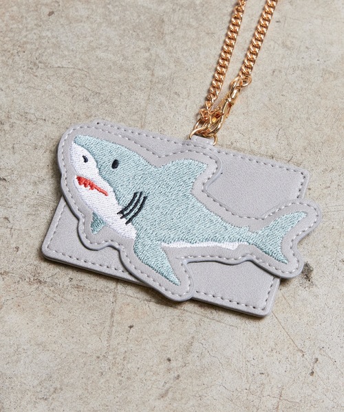 flapper_bags パスケース FLAPPER フラッパー：アニマル刺繍パスケース