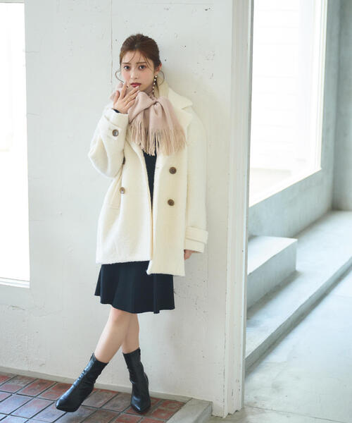 PROPORTION BODY DRESSING ワンピース リブミニニットワンピース
