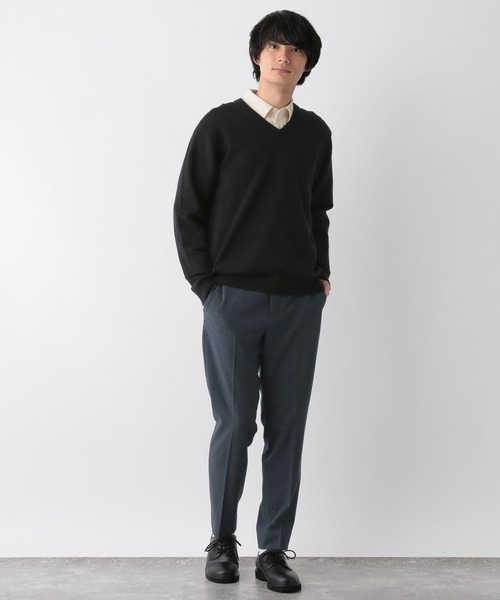 ※たらお※ GLOBAL WORK セーター ニット メルティVネックプルオーバー/116359