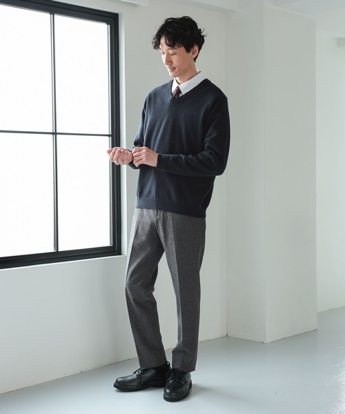 GLOBAL WORK（グローバルワーク） セーター ニット メルティVネック