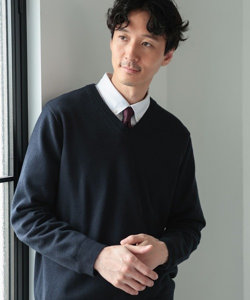 GLOBAL WORK（グローバルワーク） セーター ニット メルティVネック