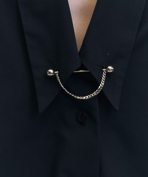 JOSE MOON（ジョゼムーン） ブラウス シャツ DEEP VNECK SHIRT 