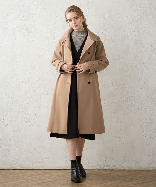 LE SOUK HOLIDAY（ルスークホリデー） ノーカラーコート コート  