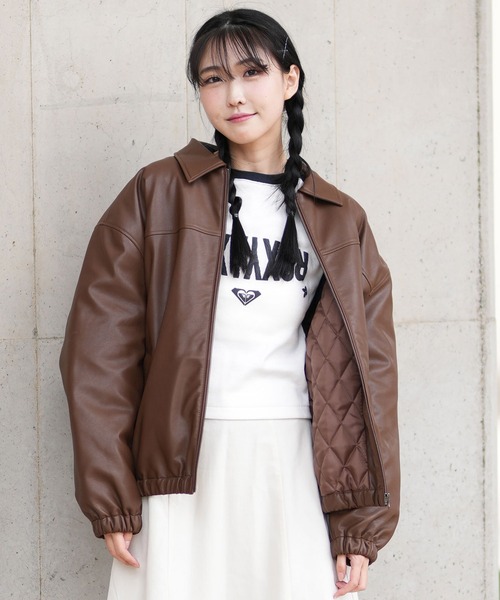 RVCA（ルーカ） レザージャケット ライダース ライダースジャケット