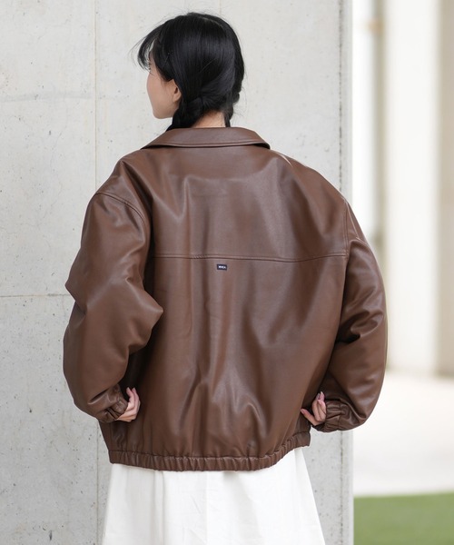 RVCA（ルーカ） レザージャケット ライダース ライダースジャケット