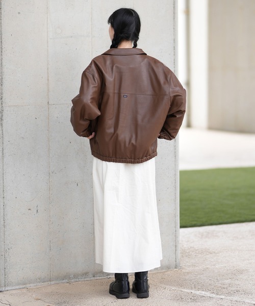 RVCA（ルーカ） レザージャケット ライダース ライダースジャケット