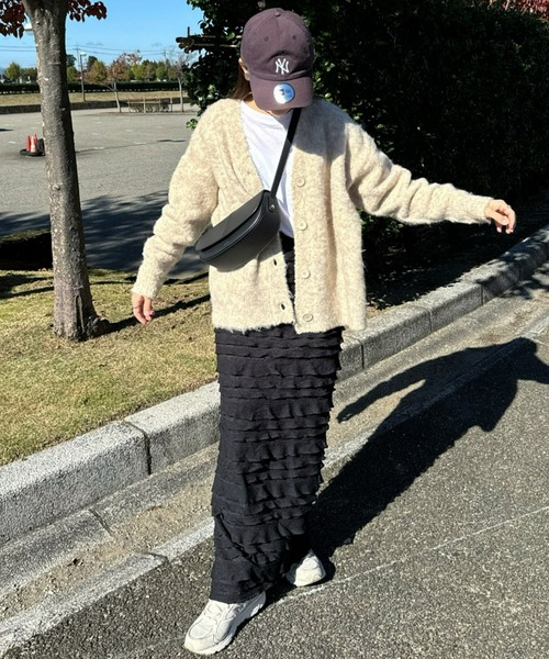 美品　styling/　ミックスヤーンニットカーディガン　F　ミックス 1600024F1910_l1_a012.jpg