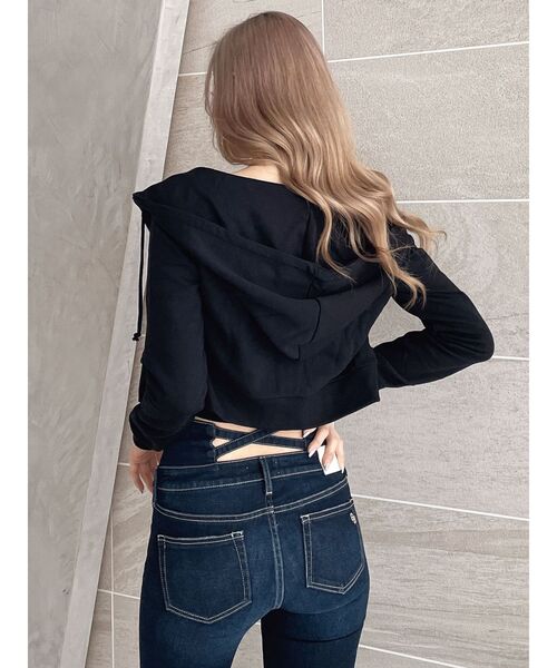 パーカー BASICショートパーカー レディース GYDA パーカー BASICショートパーカー レディース : ZOZOTOWN