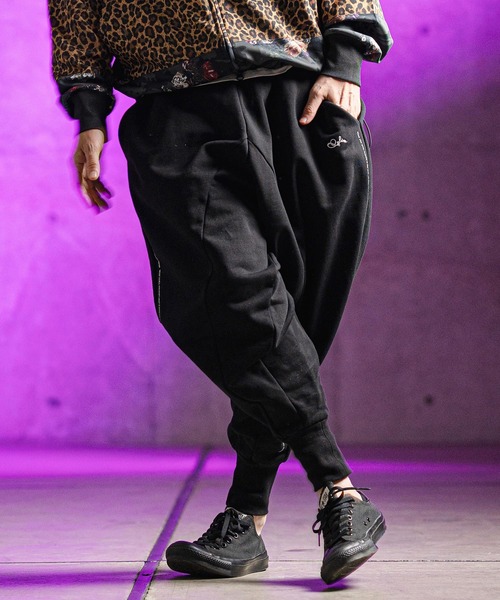 GLIMCLAP スウェットパンツ ジャージ mp13180- Sarouel ＆ jogger