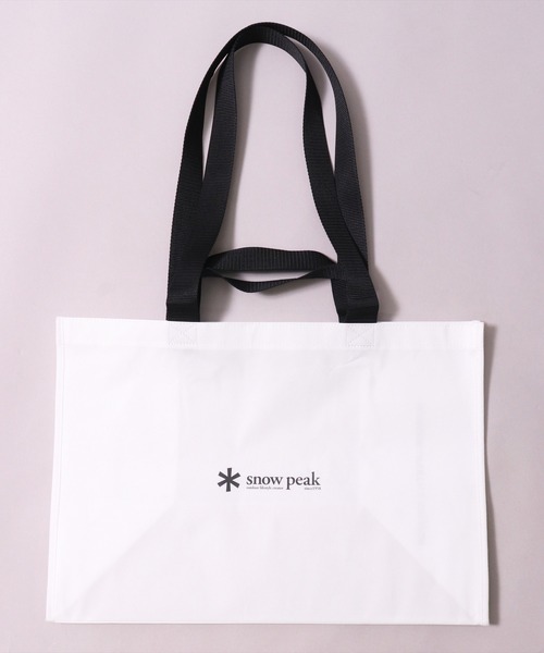 snow peak エコバッグ (IT)「snow peak」ショッパー バッグ「L