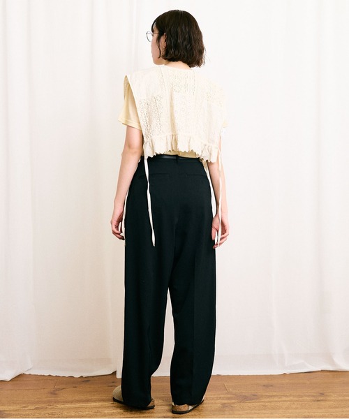 fig london cloud vest クラウドベスト フィグロンドン fig London（フィグロンドン）の「VELVET vest（ベスト）」 - WEAR
