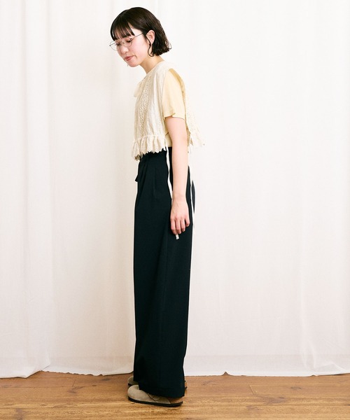 fig London ベスト ジレ Carol vest レディース : ZOZOTOWN