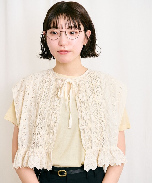 fig London ベスト ジレ Carol vest レディース : ZOZOTOWN