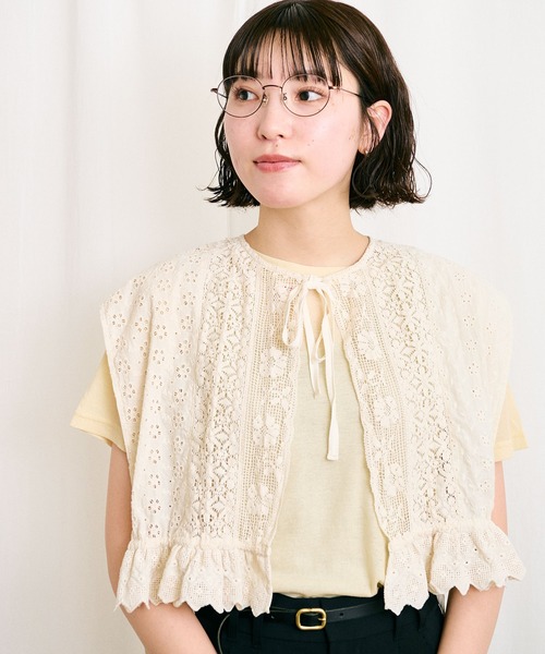 ベスト ジレ Carol vest レディース fig London ベスト ジレ Carol vest レディース : ZOZOTOWN