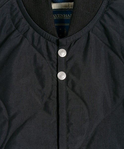 LAVENHAM（ラベンハム） ベスト ジレ Stud Front Bomber Gilet Mens