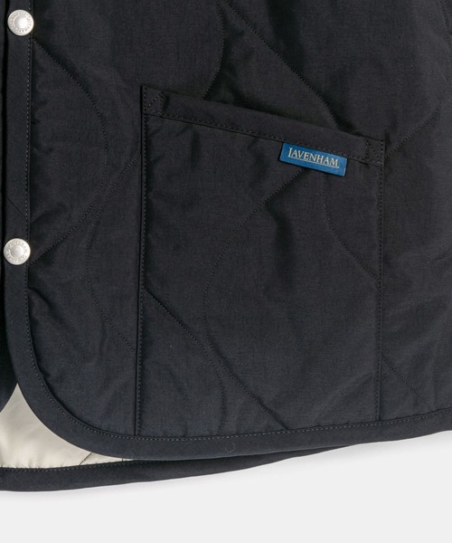 LAVENHAM（ラベンハム） ベスト ジレ Stud Front Bomber Gilet Mens