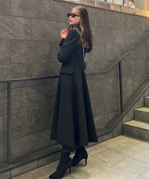 rienda（リエンダ） チェスターコート SMALL ベージュ レディース