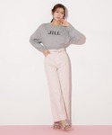 ジーンズ デニム デニムパンツ ハイウエストス...の詳細画像4