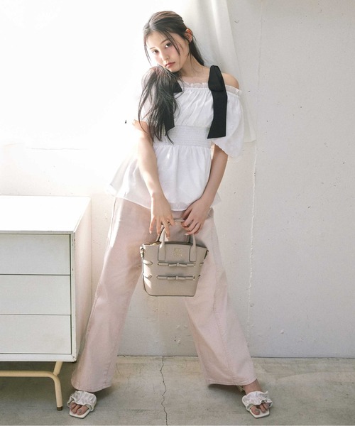 新品  ジルバイジルスチュアート フリルトート小 | JILL by JILL STUART（ジル バイ ジルスチュアート