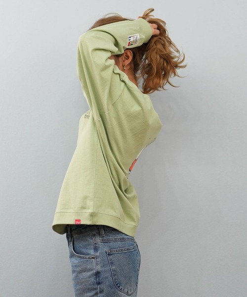 tシャツ Manhattan Portage ｘ miffy skyline コラボ ロンT MP-L157 レディース Manhattan Portage tシャツ x miffy skyline コラボ ロンT MP