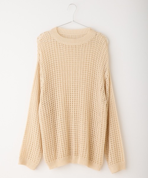 「WHIMSIC」 長袖ニット FREE ブルー メンズ_画像7