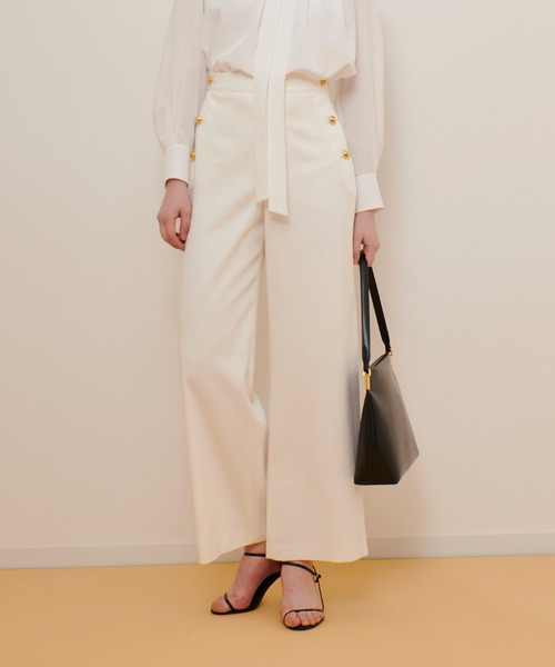 allureville（アルアバイル） パンツ デニムライクマリンパンツ  