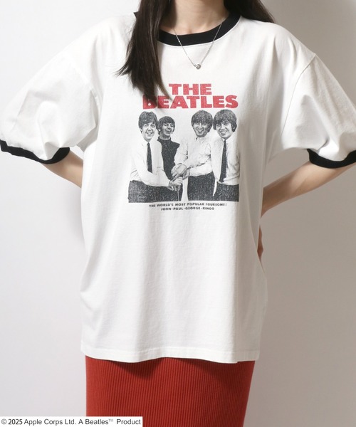 Beatles tシャツ セール】【THE BEATLES/ザ ビートルズ】フロントフォトプリント