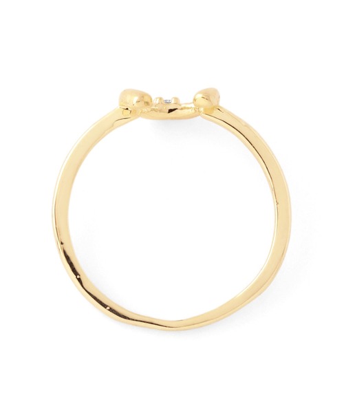 ANEMONE（アネモネ） 指輪 リング ビジュー×ホースシューリング