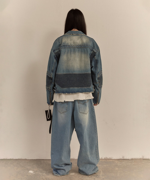 LIBERE（リベーレ） デニムジャケット gジャン リベーレ / WIDE DENIM