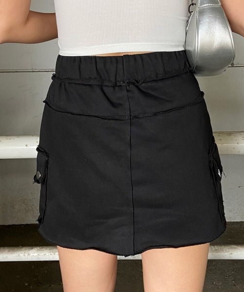 non-hedge（ノンヘッジ） スカート 裏毛カーゴミニスカート : ZOZOTOWN